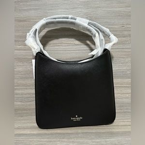 Black Kate Spade shoulder cross body bag.